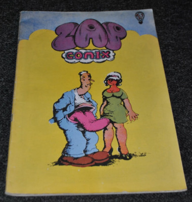 ZAP Comix Nr.1 deutsche Ausgabe HAMMER- PRESSE 1970 Crumb Williams