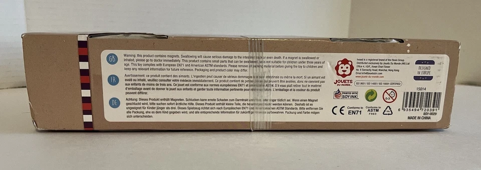 iWood 50 Piece Fire Station Magnetic Block Set Toy Build Toddler Create Fun - Image 4 of 4