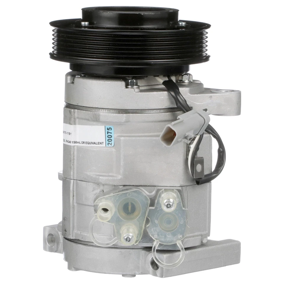 Compresor de aire acondicionado Delphi para Dodge Caravan 2001-2007 3,3 L V6 2002 2003 2004 2005 Foto 2 de 4