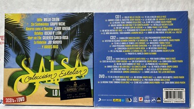 RARE 3cds & Dvd Set Limited Edition Salsa TE VA A DOLER Maelo Ruiz Aquel motel