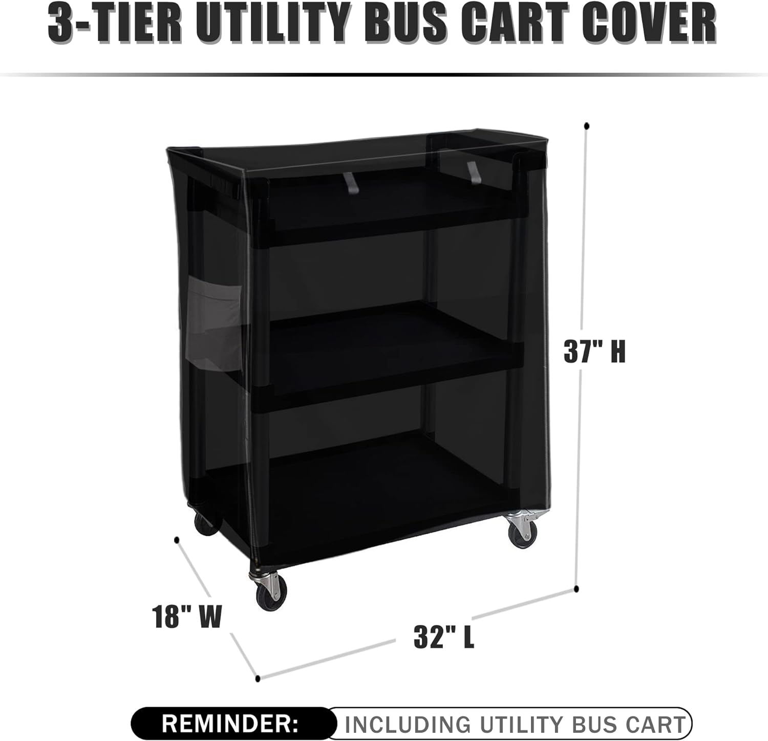 Storage Shelf Cart Cover,Waterproof Storage Shelving Unit Cover