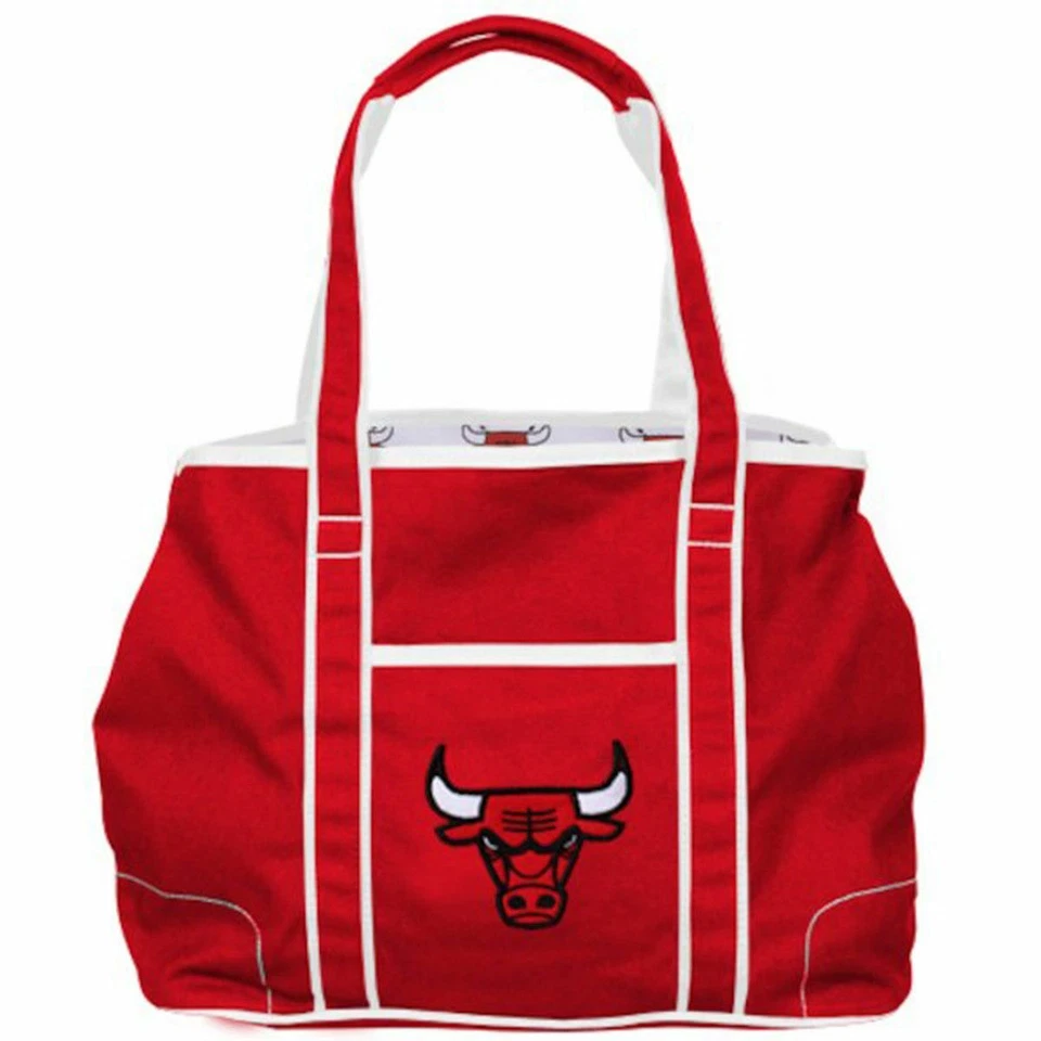 Bolso de Mano NBA Chicago Bulls Hampton NUEVO Lona Foto 2 de 2