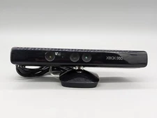Official Microsoft Xbox 360 Black Kinect Sensor Bar Model 1414 Tested