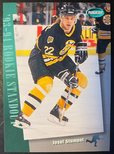 Josef Stumpel 1994-95 Rookie Standout Parkhurst #293 Boston Bruins