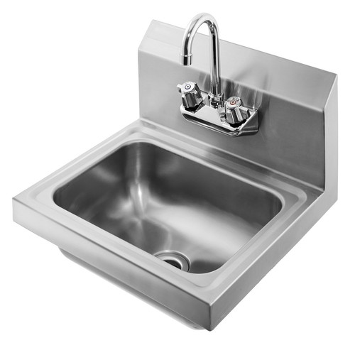 Stainless Steel Wall Mount Commercial Kitchen Hand Sink eBay