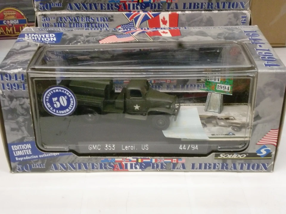 SOLIDO 1/43 - GMC 353 LEROI US - MILITARY SERIES - Immagine 2 di 2