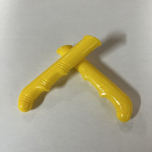 HUNT-WILDE SCHWINN STINGRAY LEMON PEELER GRIPS / LEVER COVERS / FLAG VALVE CAPS - Picture 4 of 7