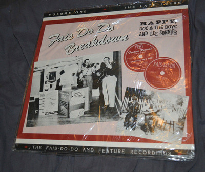Verpackt Cajun LP Fais Do Do Untergang Flyright 609 Lee Sonnier Acadian Happy