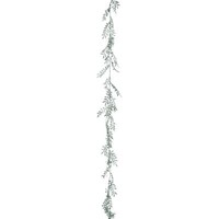 Girlande Aus GrüNen BläTtern Und Silber, 180 Cm