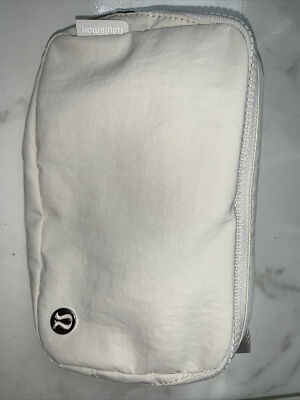 NWT- Lululemon Everywhere Belt Bag- White Opal Extended Strap