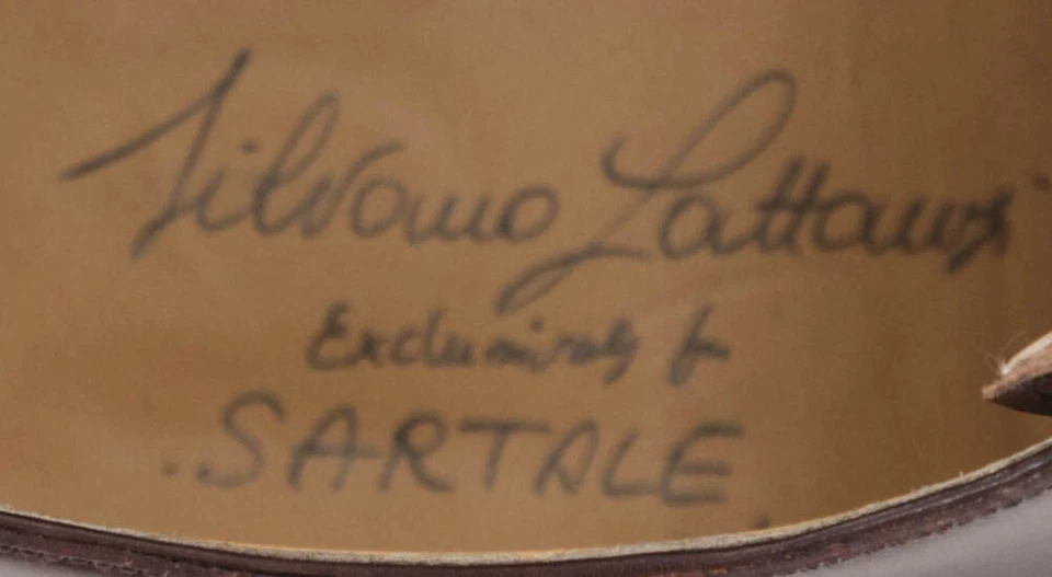 Zapatos Derby Silvano Lattanzi Cuero Rojo Borgoña 11 E/10 EE (592) Foto 4 de 4