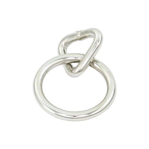 Medium Large 42mm (ML Size) Silver Bondage Rings - Bag of 10 - StudsAndSpikes - Picture 3 of 5