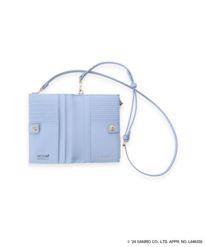Samantha Thavasa Petit Choice Hello Kitty Tokyo COLLECTION phone shoulder Blue - Picture 4 of 8