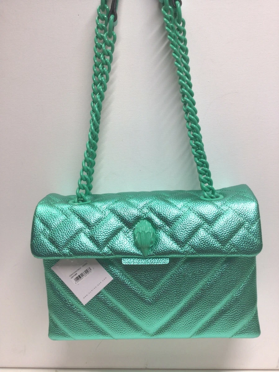 Kurt Geiger London Mini Kensington Quilted Long Flap Kurt Crossbody Bag