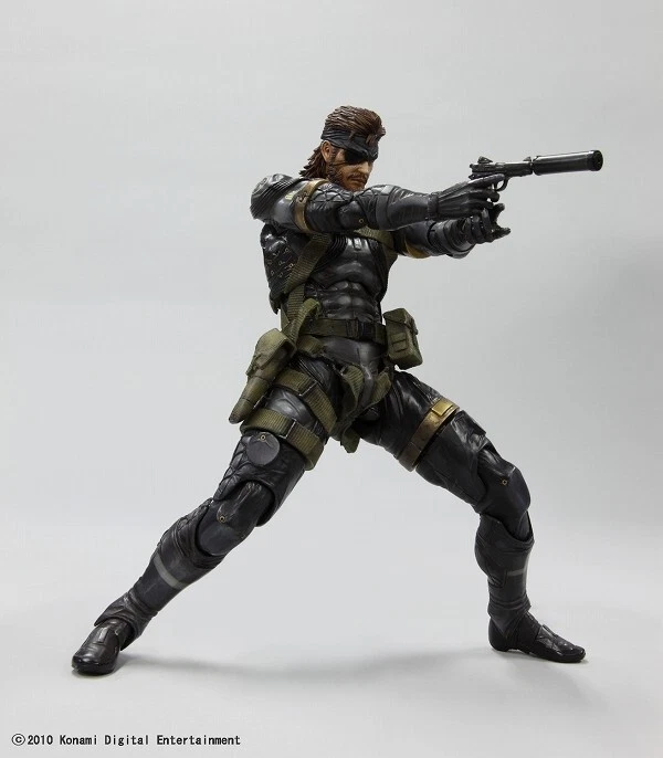 Play Arts Kai Metal Gear Solid Peace Walker Snake Sneaking Suit ver. Square Enix Foto 3 de 4