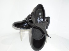 American Ballet Theater Childs Size 11 black Tap Shoes