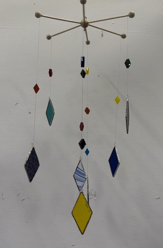 Glasmalerei Mobile. Verschiedene Farben. - Bild 5 von 11