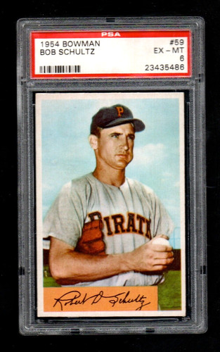 1954 Bob Schultz #59
