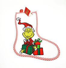 Williams Sonoma The Grinch Christmas Stockings NEW
