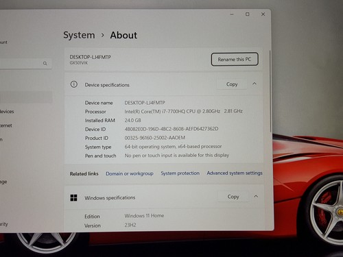 Premium ASUS ROG Zephyrus Gaming Laptop i7, 24 GB RAM 1 TB SSD GeForce RIG PC - Picture 7 of 13