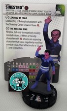 WizKids HeroClix Sinestro 025 DC Notorious Uncommon