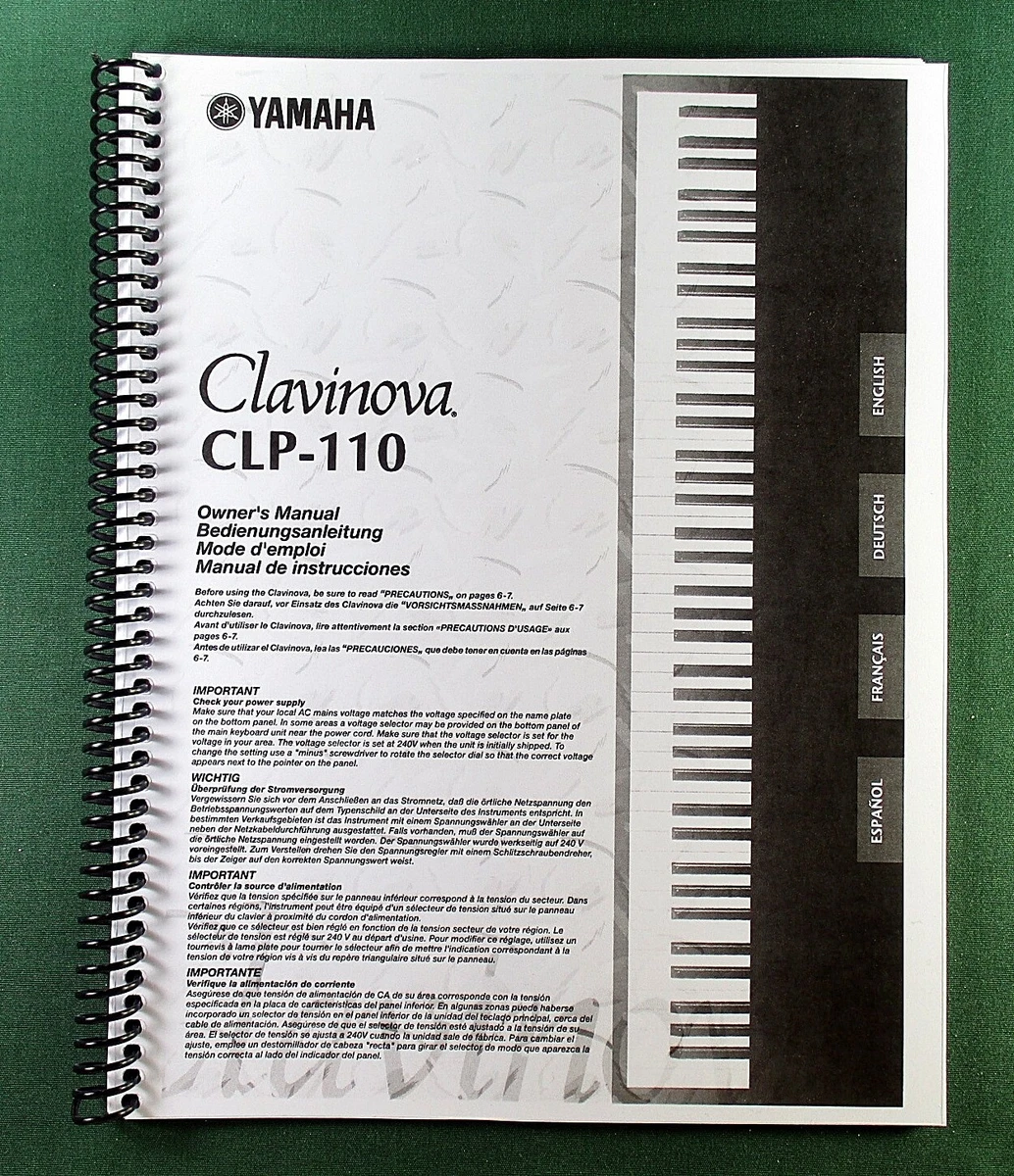 Clavinova clp 110 deals