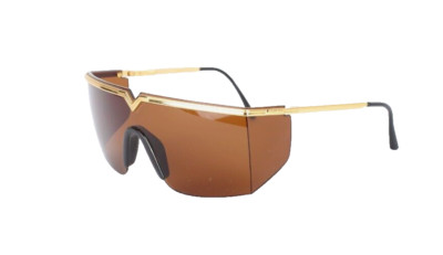 Gianni Versace S90 Color 04M Vintage NOS New Old Stock Mask Gold