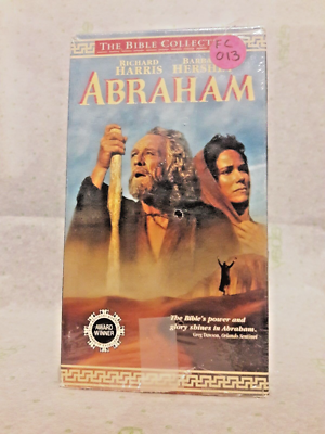 Abraham VHS, 1994 Christian Biblical Dramatization Richard Harris  