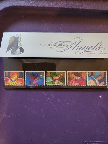Royal Mail Mint Stamps 1998 Christmas Angels, Magical Worlds - Picture 3 of 5