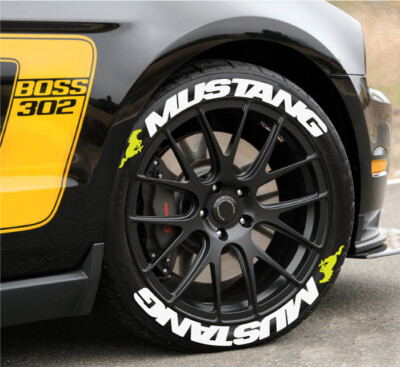 Tire Lettering stickers Ford White 1.25" inch 8x decal Tire Lettering stickers Ford White 1.25" inch 8x decal