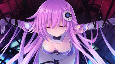 Anime girls hyperdimension Custom Gaming Mat Desk