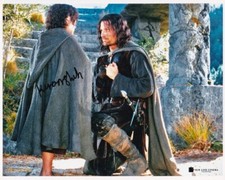 KIRAN SHAH signed Autogramm 20x25cm LORD OF THE RINGS in Person autograph COA