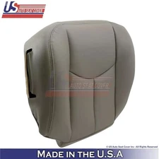 2003-2006 For Chevy Tahoe & Suburban Leatherette Driver Bottom Seat Cover Gray
