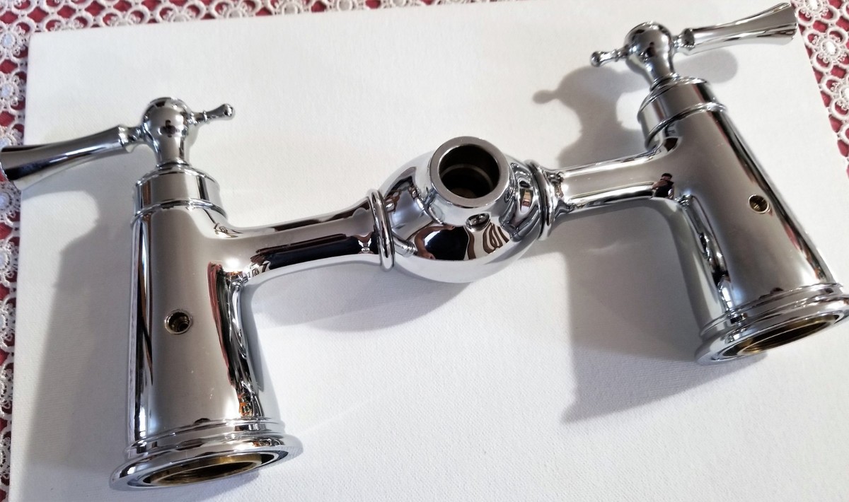 NEW Jado Wall Mounted Faucet - Kitchen Bathroom - Polished Chrome