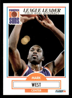 Mark West 1990 Fleer #153 Phoenix Suns | eBay