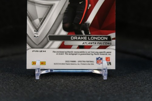 2022 Drake London Spectra Rookie Patch Auto 2/2 APA-DLO SSP RPA (Send Offers) - Picture 6 of 7