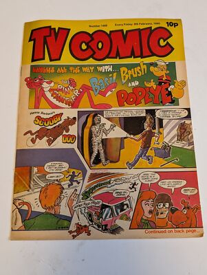 TV Comic :  #1469  February  1980  Scooby Doo / Boss Cat etc