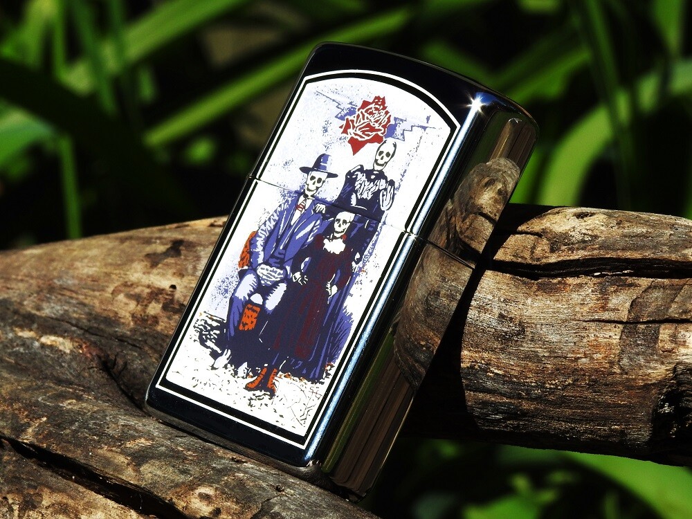 Stanley Mouse Dead Family Zippo Lighter - The Grateful Dead - Rock