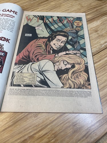 Vintage Marvel Comics Willow Comic Book #1 October 1988 KG - Picture 13 of 14