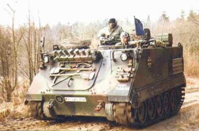 Foto REPRO 15x10 Bundeswehr Heer und SKB Damals M113