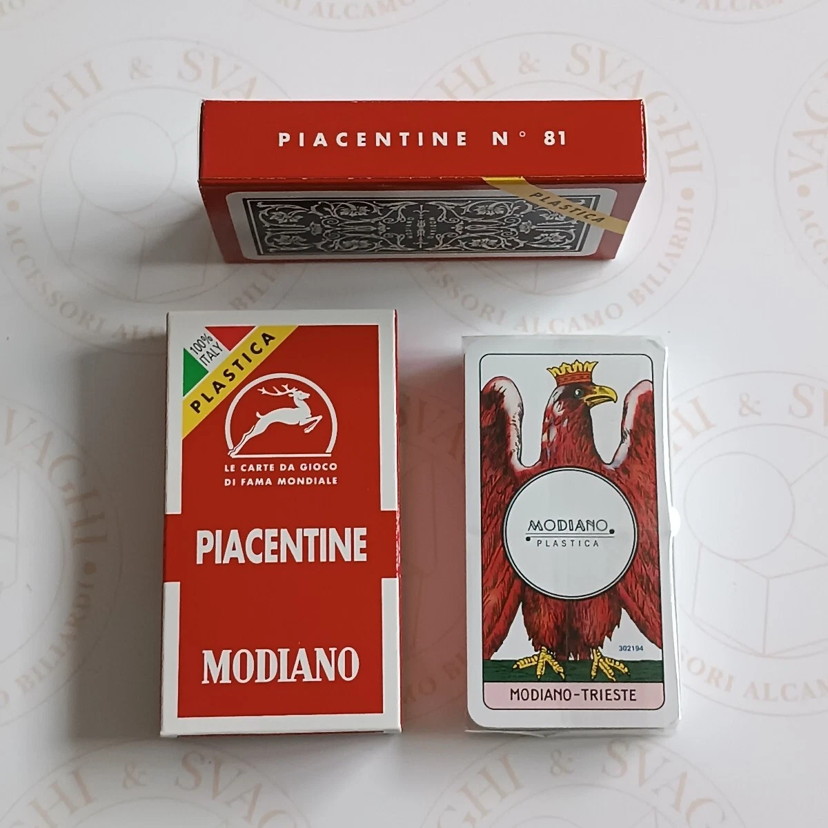 4 Mazzetti Carte Napoletane MODIANO • 40 Carte Regionali • Fatte In Italia • Scopa E Briscola - Foto 6