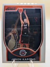 2007-08 Bowman Chrome Draft Picks & Stars Jason Kapono basketball card #102