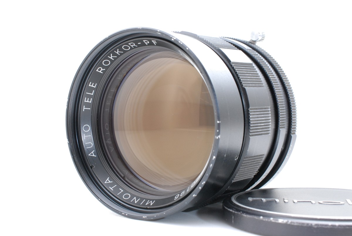 希少　MINOLTA AUTO TELE ROKKOR-PF 100mm f/2 Near MINT] Minolta MC Auto Tele Rokkor PF 100mm f2 for MD