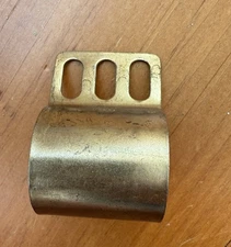 VTG Brass Curtain Drapery Rod Clips Holders Mid Century Japan SOLD INDIVIDUALLY