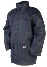 DORTMUND CLASSIC WATERPROOF JACKET SIOEN FLEXOTHANE COAT NAVY BLUE LARGE 40"-43"
