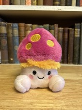 Aurora Adorable Palm Pals Favio Fluffy Mushroom Stuffed Animal 5" Plus