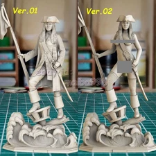 Elizabeth Swann 3D Print Garage Kit Figure Model Kit Unpainted Unassembled GK