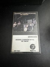 Creedence Clearwater Revival The Concert Cassette Fantasy Dolby RARE VINTAGE