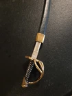 DENIX Civil War M1860 Cavalry Saber Letter Opener With Scabbard