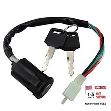 4 Pin Ignition Key Switch 4 Wire for Chinese Made 50cc 70cc 90cc 110cc 1PCS